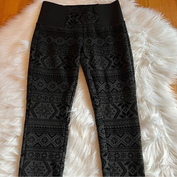 Women’s Copper Key Black Leggings w Design Small - Picture 2 of 5
